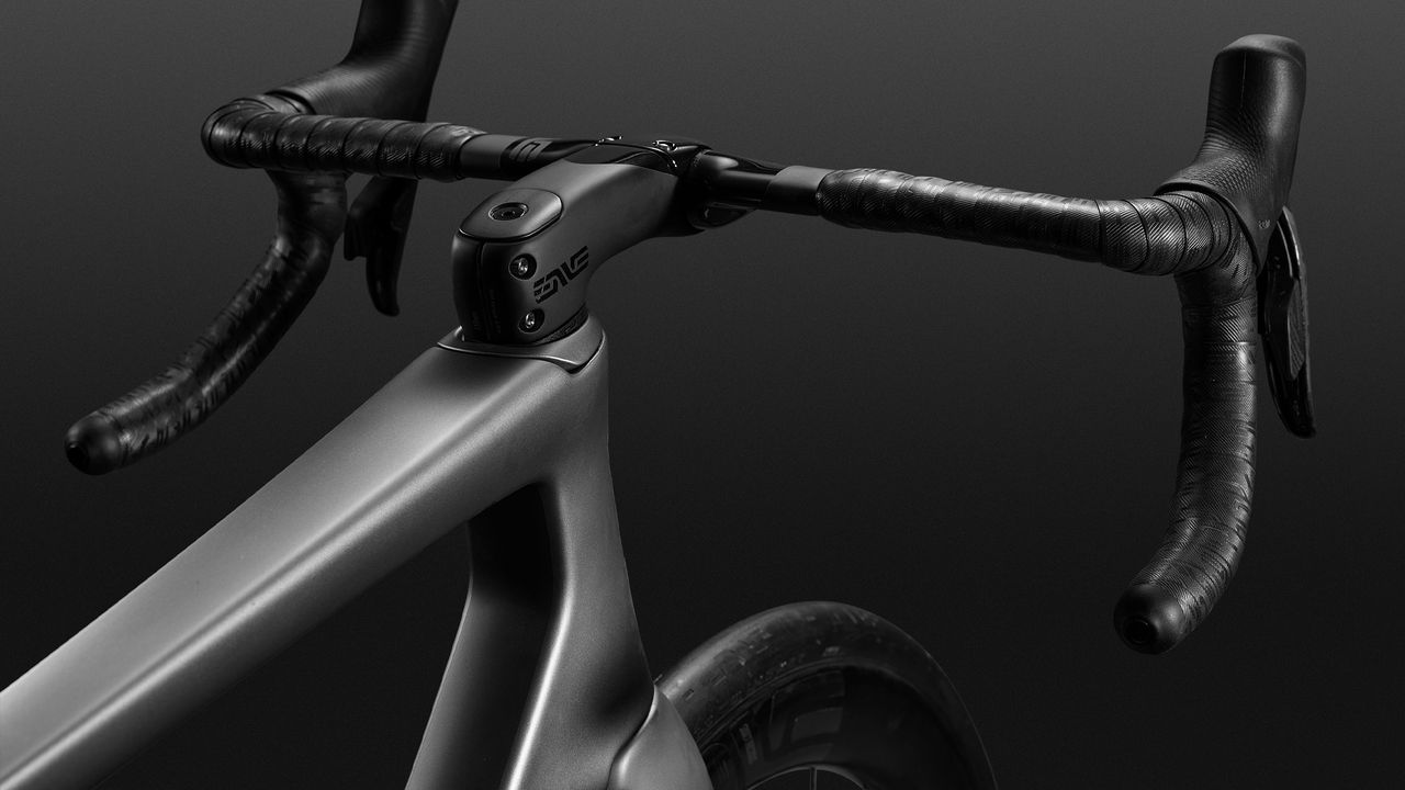 Enve Melee Road bike on a studio backdrop