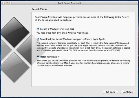install windows 7 on new hard drive for mac