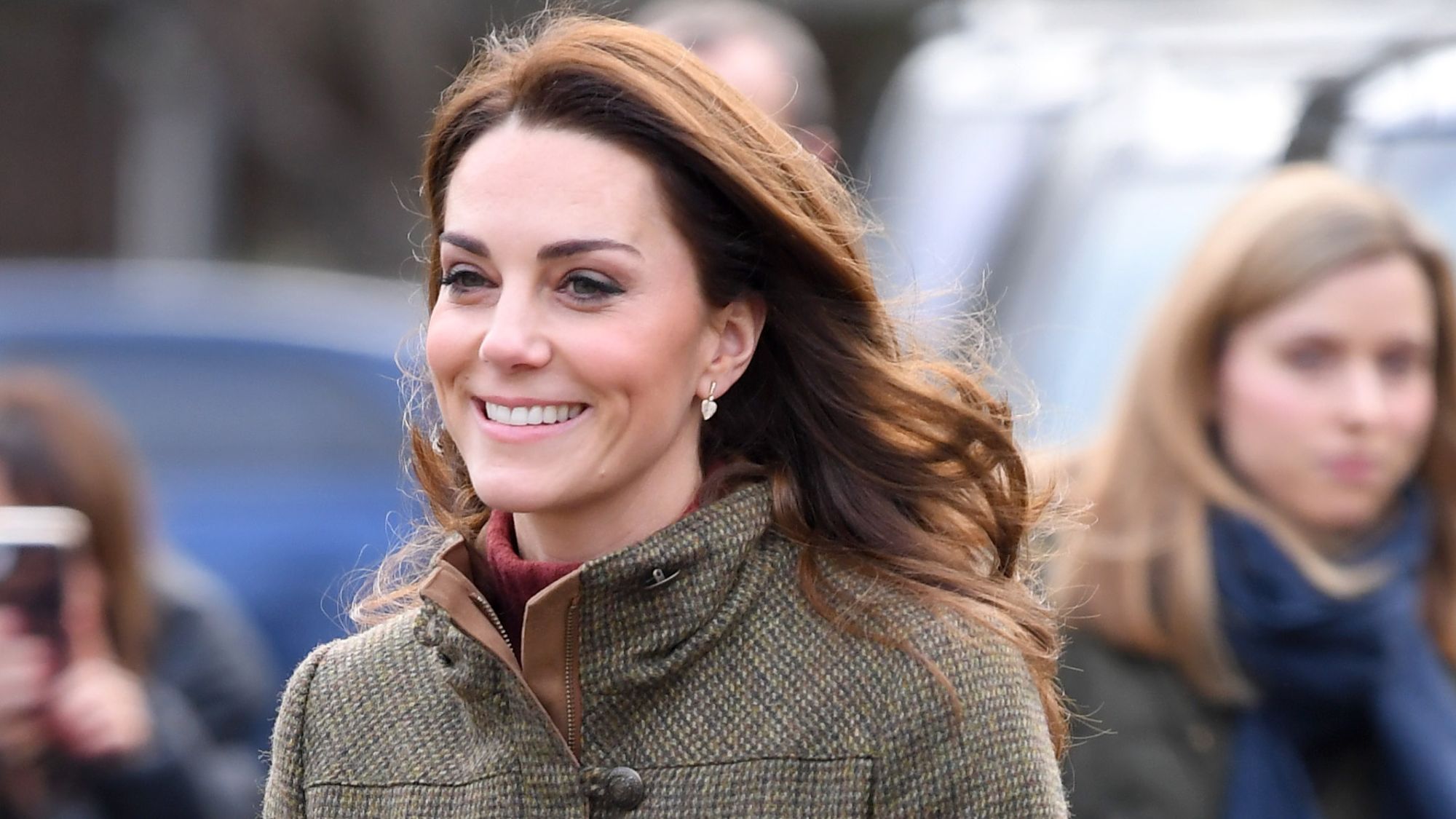 Catherine, Princess of Wales visits King Henry's Walk Garden on January 15, 2019