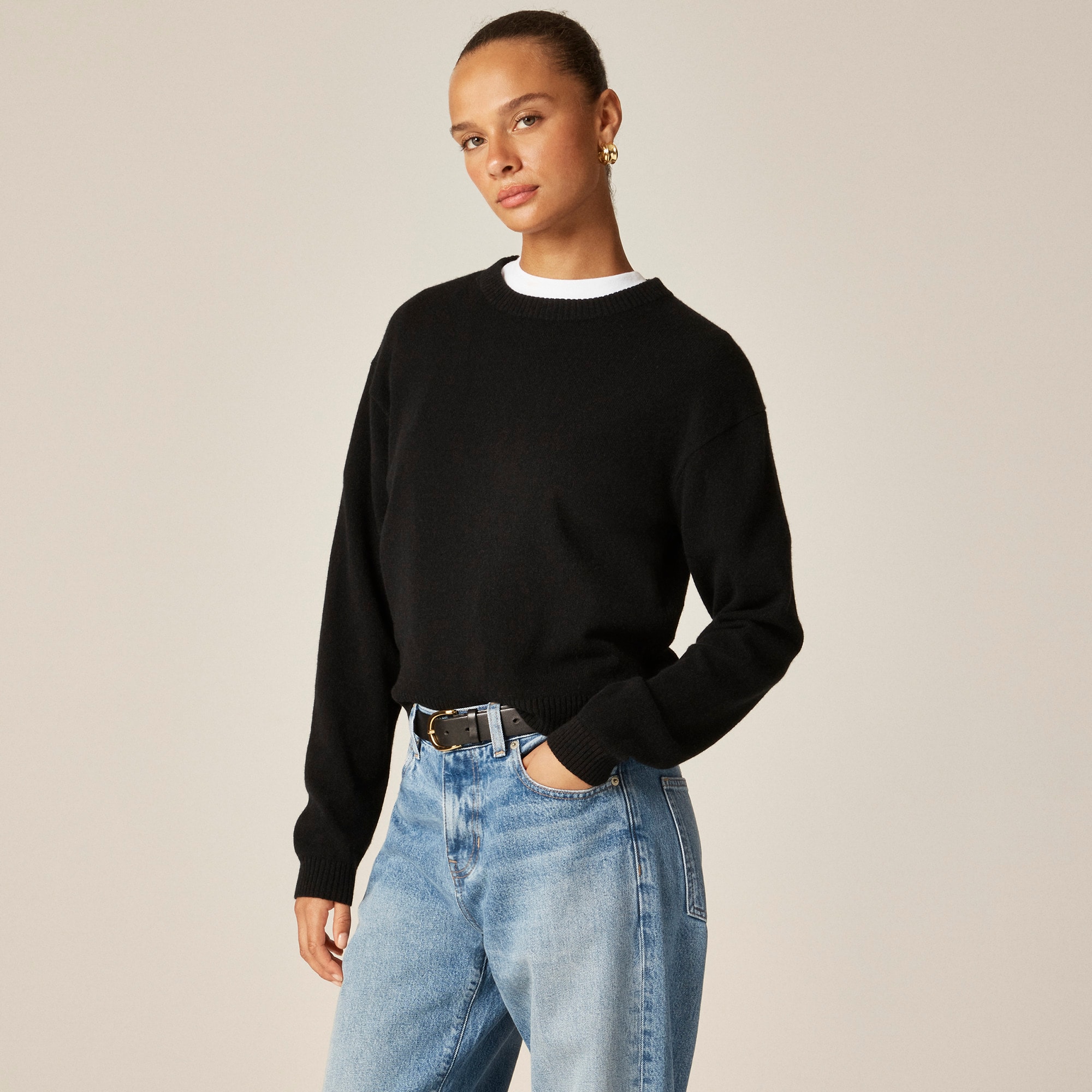 jcrew Perfect Cashmere Crewneck Sweater