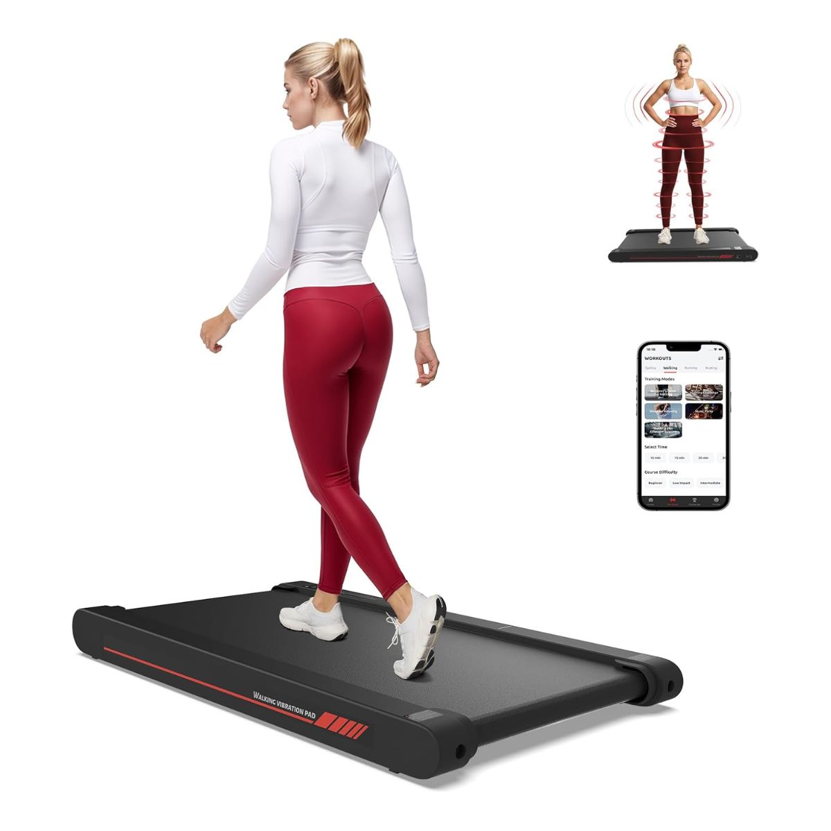 4 in 1 Walking Vibration Pad