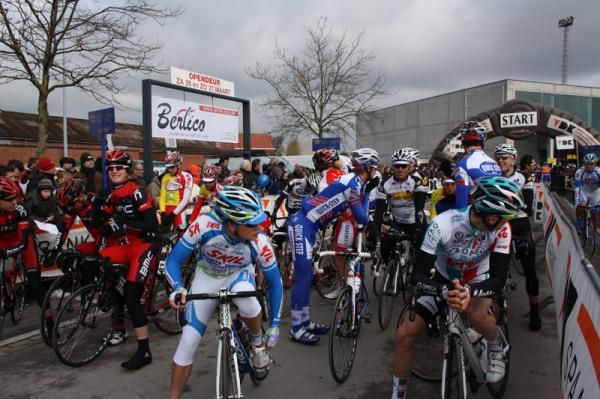 The start line at Kuurne