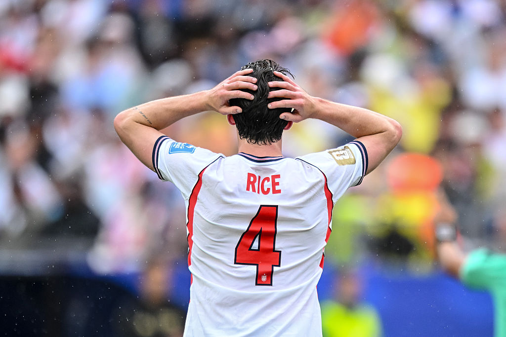 Declan Rice admitted he was frustrated by the result against Ghana