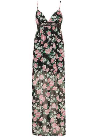 Topshop floral print maxi dress, £55