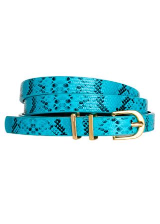 ASOS snake print belt, £6