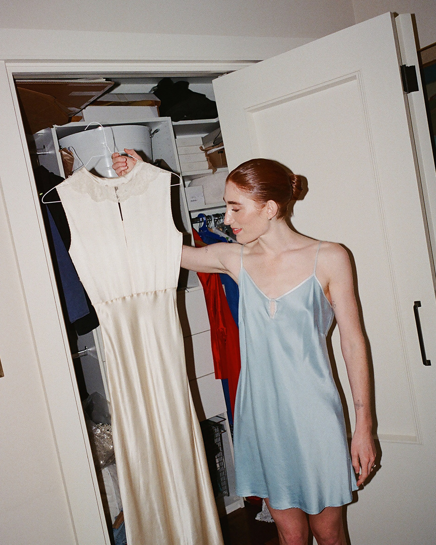 images of sophia and mik getting ready for their wedding.