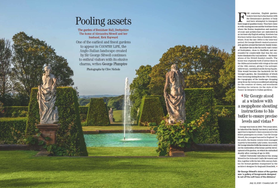 Spread from Country Life July 15, 2026