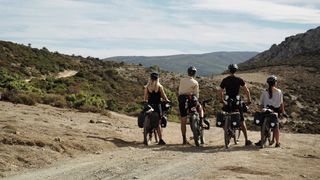 adventure is: Tristan Bogaard and friends on a ride