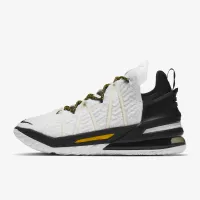 LeBron 18 "White/Black/Gold":&nbsp;was $200, now $142.97 at Nike US