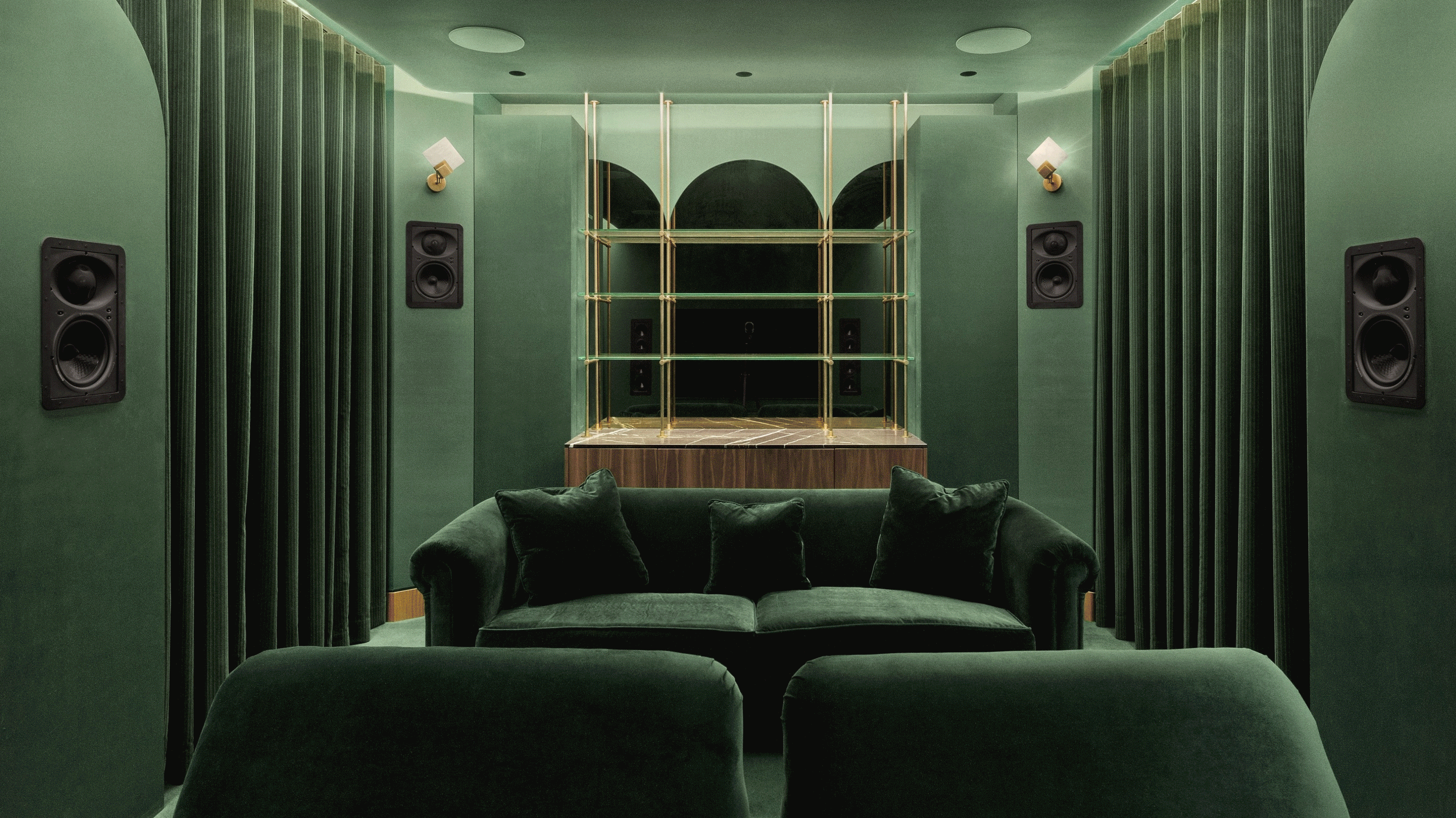 a rotating gif of home cinemas 