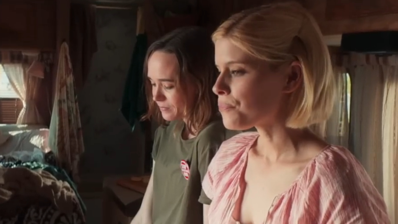 Elliot Page and Kate Mara in My Days of Mercy