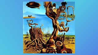 An AI-generated image in the style of Salvador Dali
