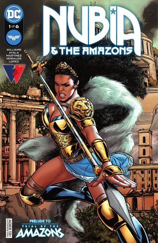 Nubia and the Amazons #1 cover