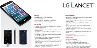 Verizon's LG Lancet