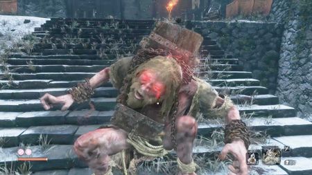 Sekiro Chained Ogre boss