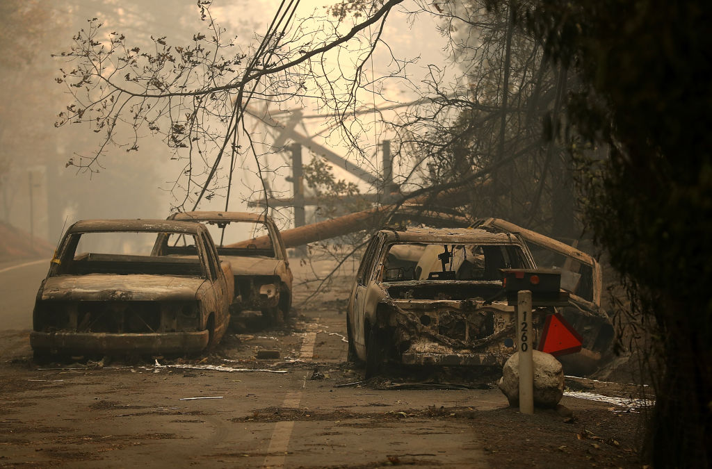 Despite warnings, main evacuation route in Paradise was narrowed by 2 ...