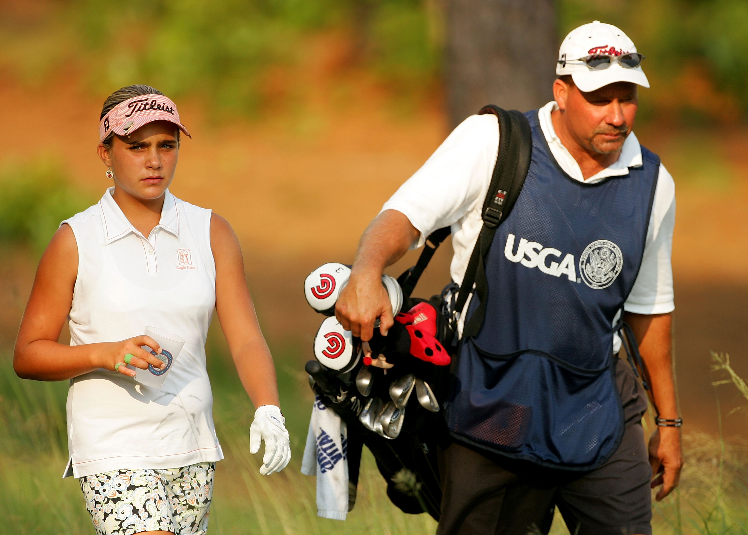 Lexi Thompson during round one of the US Women's Open Championship at Pine Needles Lodge &amp;amp; Golf Club on June 28, 2007 in Southern Pines, North Carolina