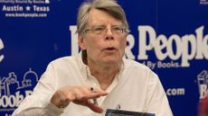 Stephen King at a book signing