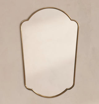 gold edged mirror