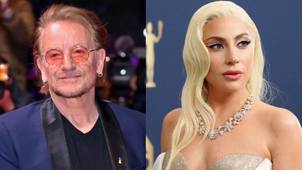 Bono and Lady Gaga