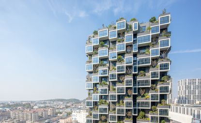 buildings with balconies