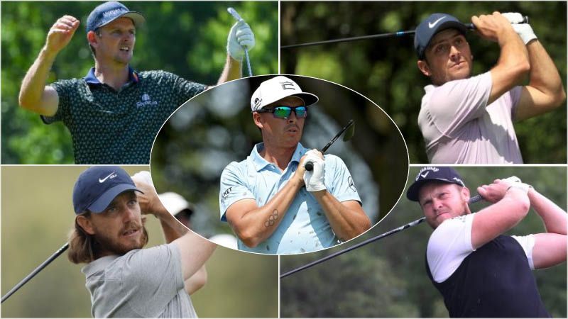 Rose, Molinari, Fowler, Fleetwood and Willett pictured in a collage after all missing the FedEx Cup Playoffs