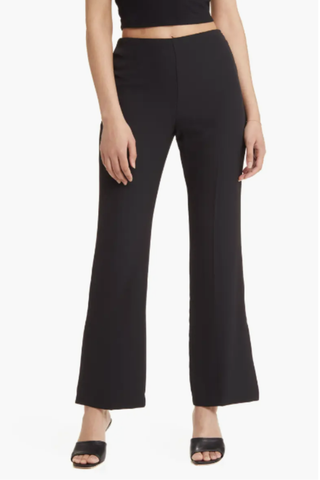 Open Edit Vented Flare Pants