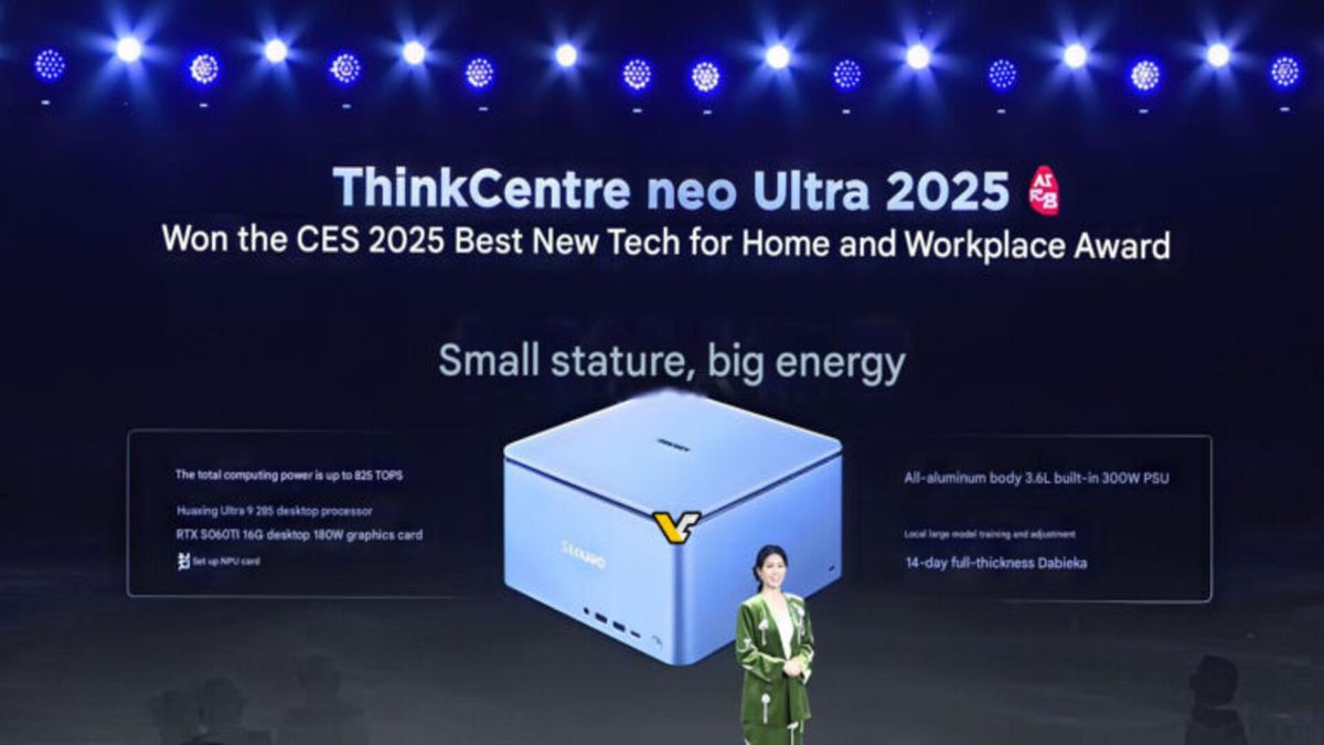Lenovo's rival to Apple's Mac Studio gets one of Intel's fastest CPUs and a dedicated GeForce RTX 5060 TI GPU