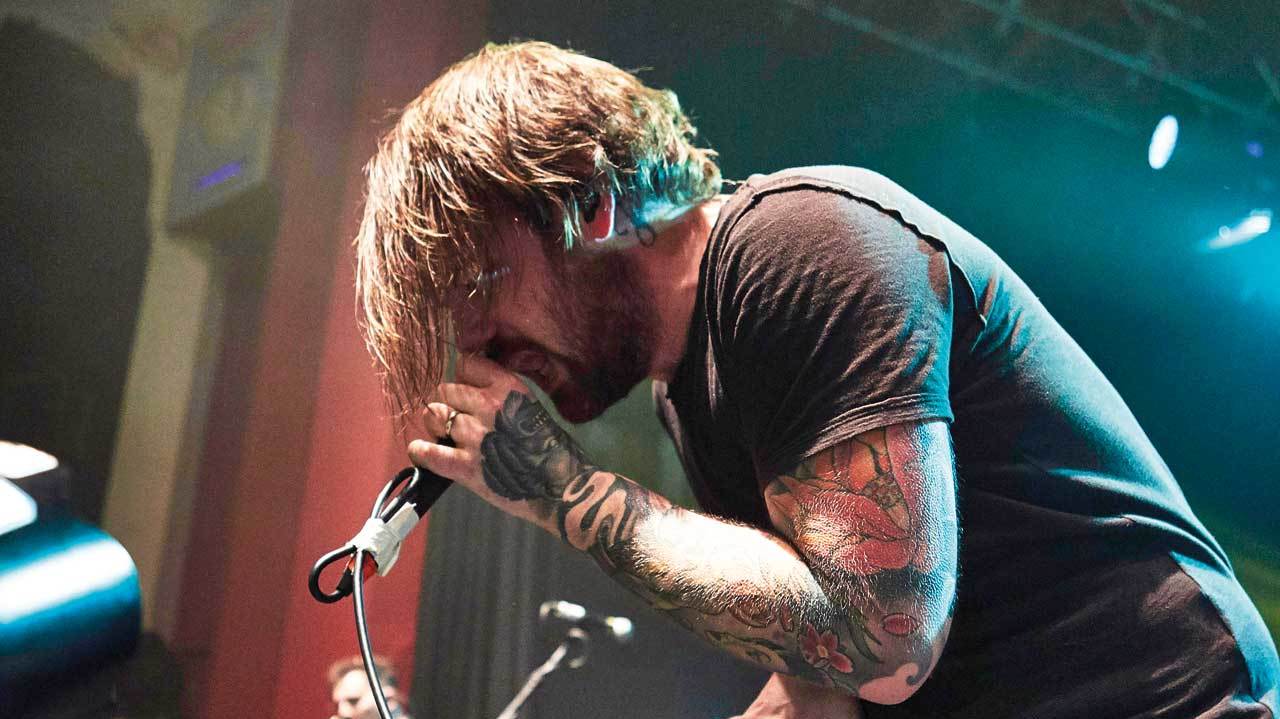 Beartooth on stage at Shepherd&#039;s Bush Empire