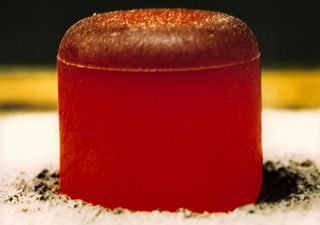 A plutonium pellet.