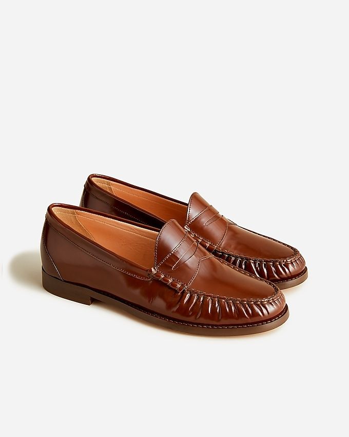Winona Penny Loafers In Spazzolato Leather