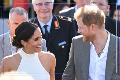 Meghan Markle and Prince Harry's evening routine - Meghan Markle and Prince Harry smiling together
