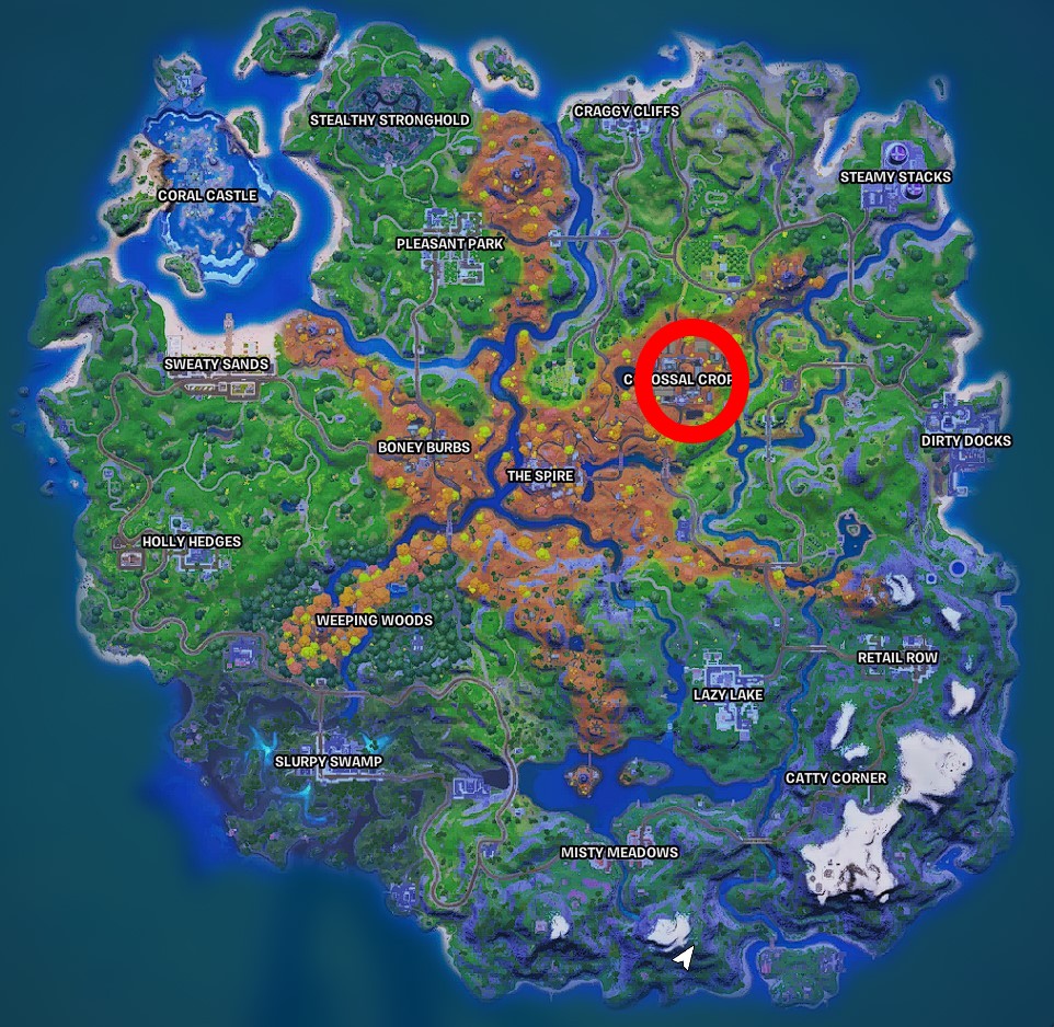 Where to find the thief and play the last log in Fortnite