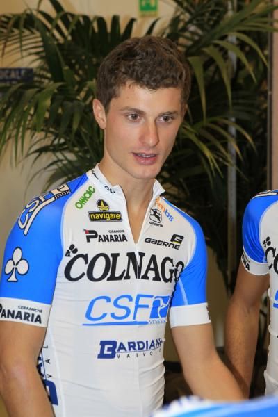 Big things are hoped for Enrico Battaglin, who won the Coppa Sabatini as a stagiere in October