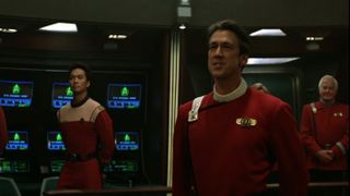 Captain John Harriman in Star Trek Generations.