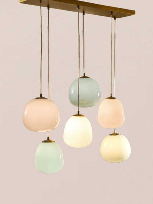 Multi Erielle Linear Pendant 6 Light Ceiling Light
