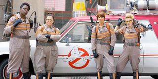 Leslie Jones Melissa McCarthy Kristen Wiig Kate McKinnon in Ghostbusters