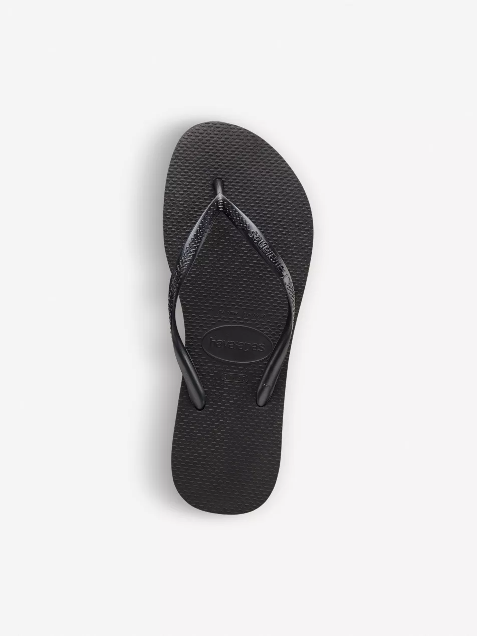 Logo-Embellished Rubber Flip-Flops - 1/2