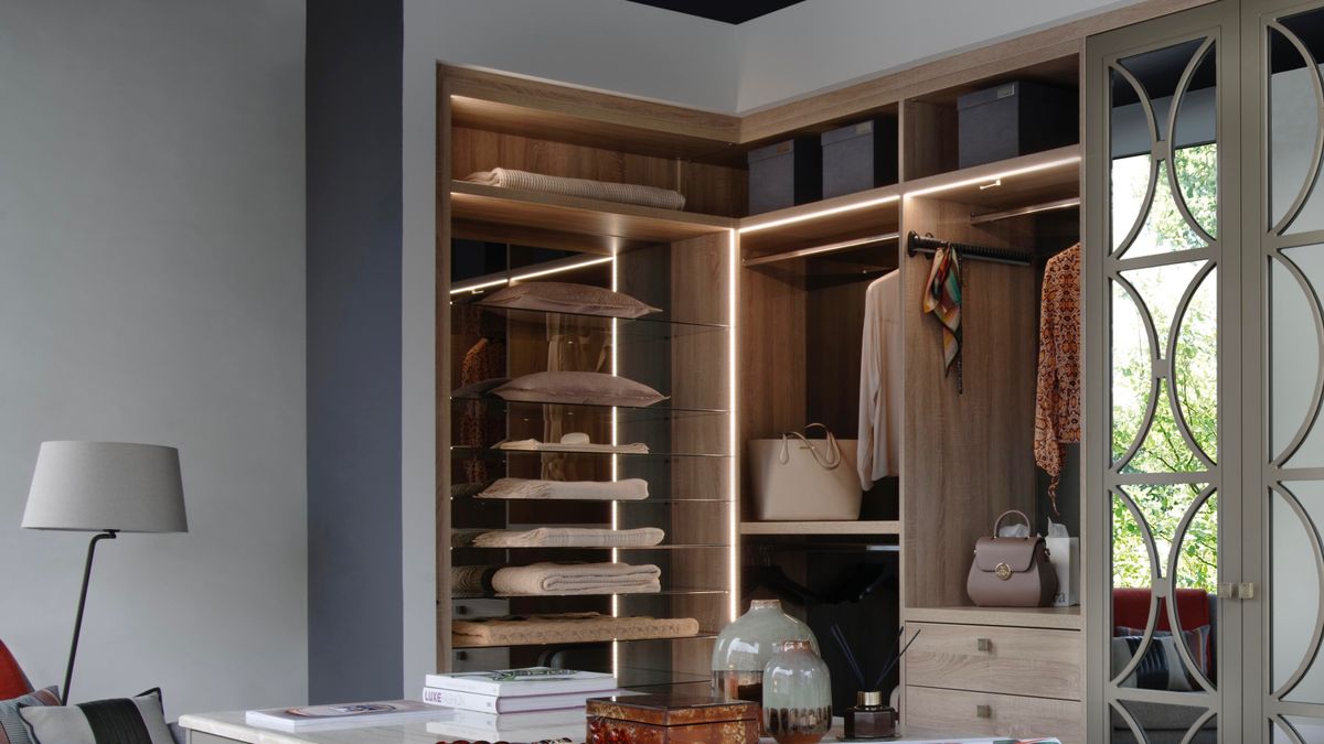 Take a tour around world's most extravagant walk-in wardrobes… including a  two-storey closet with its own staircase
