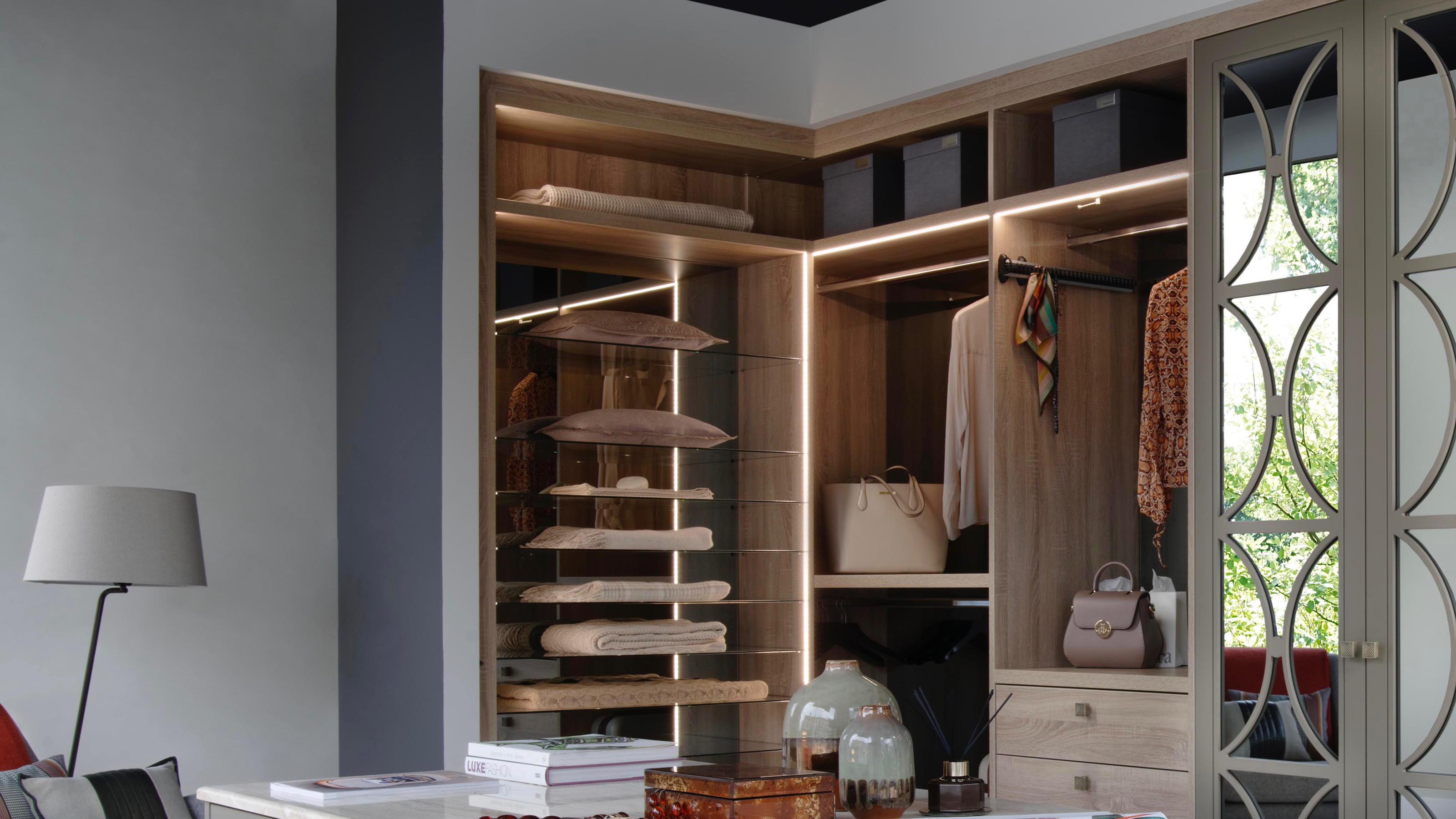 20 Small Walk-In Closet Ideas: Stay Organized In Tiny Spaces | Real Homes