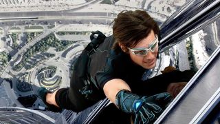 Tom Cruise in Mission: Impossible Ghost Protocol