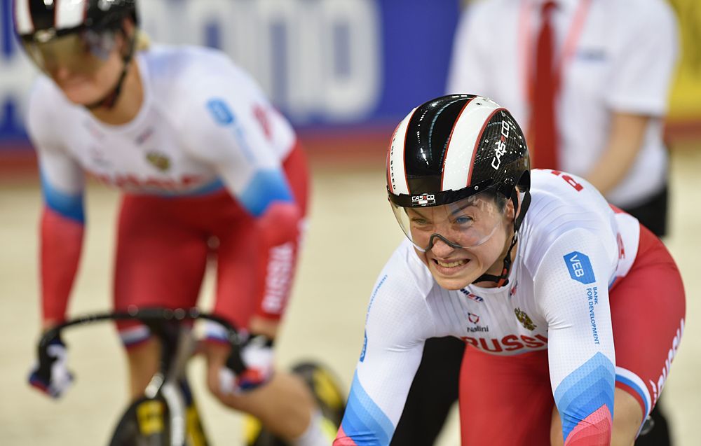 Daria Shmeleva and Anastasiia Voinova (Russian Federation) were just shy of China