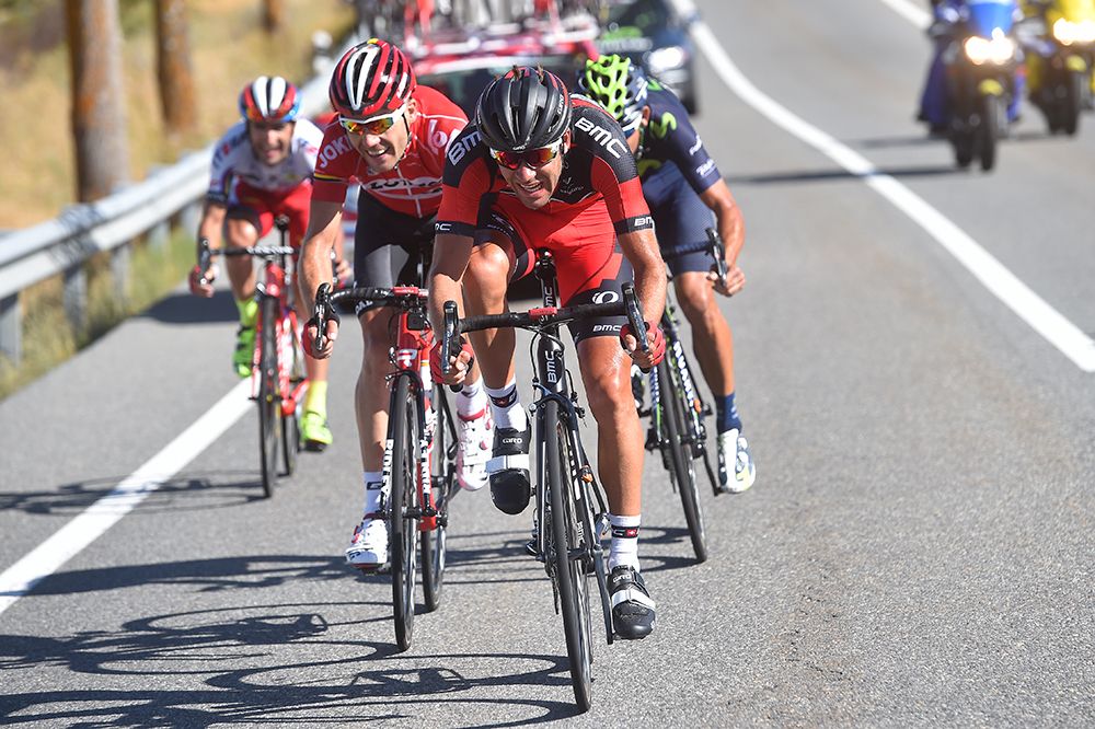 Amael Moinard (BMC) chasing in the breakaway