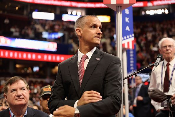 Corey Lewandowski at the Republican Convention. 