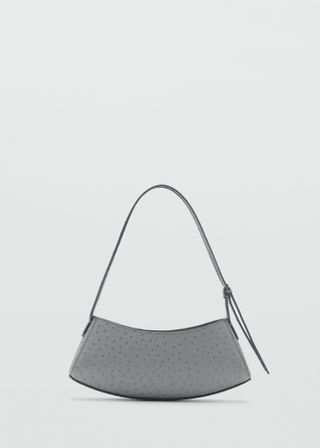 Oval Textured Bag - Women | Mango Usa