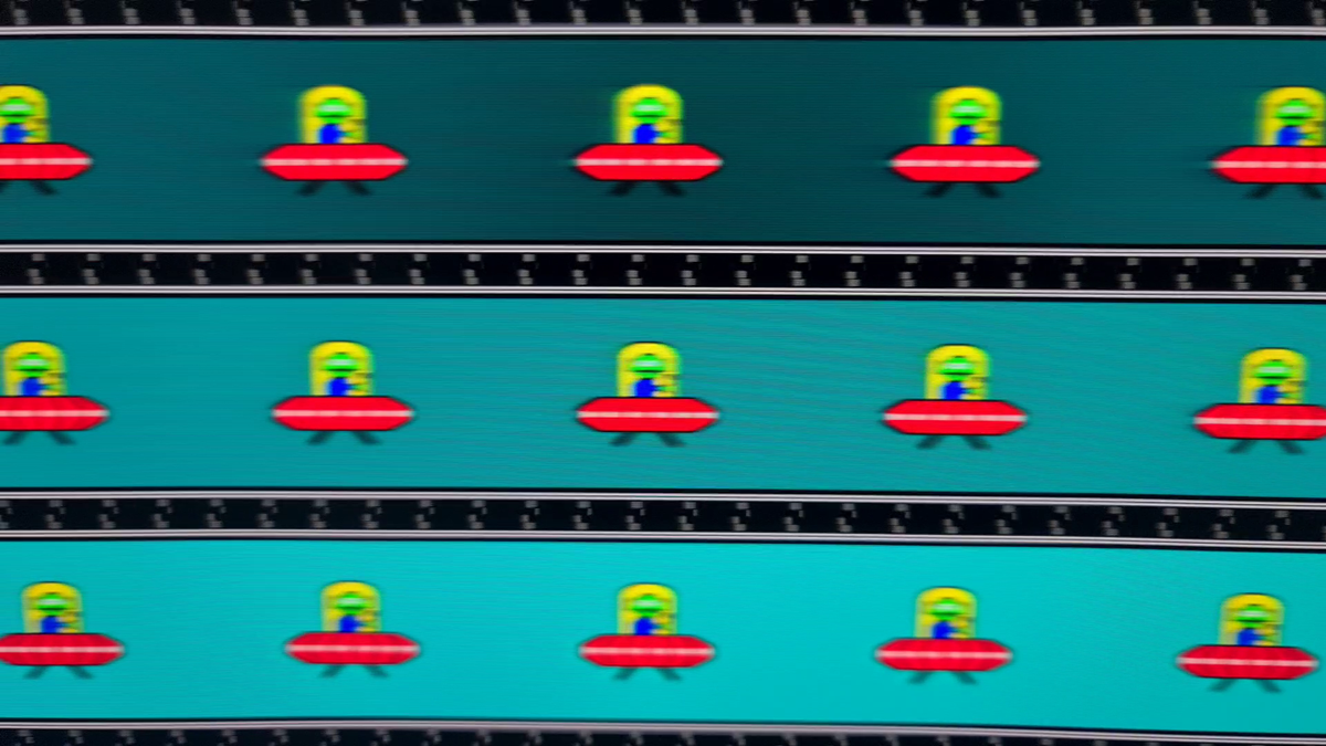 UFO testing benchmark screen