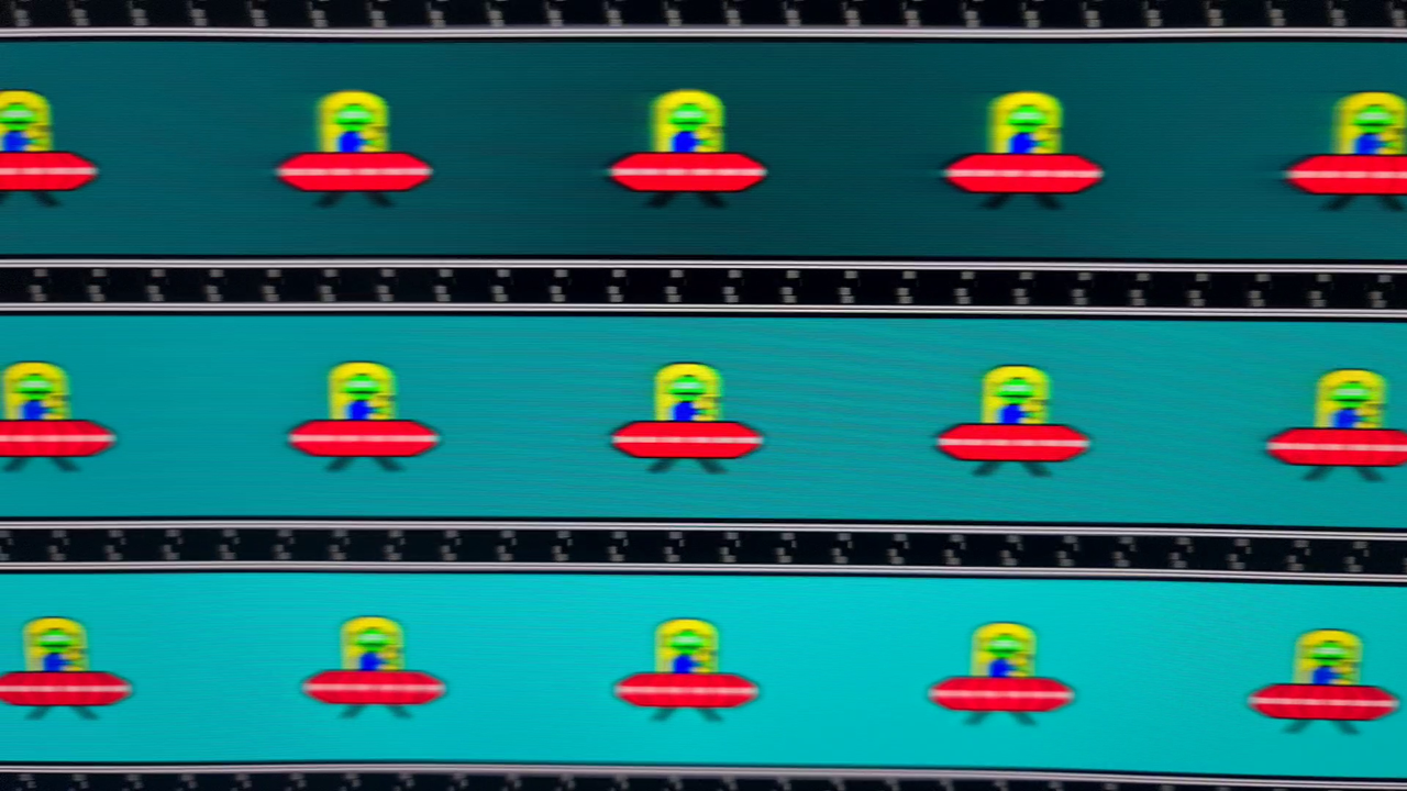 UFO testing benchmark screen