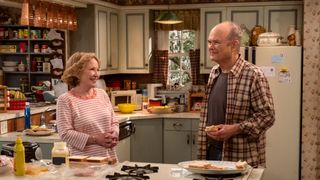 (L to R) Debra Jo Rupp as Kitty Forman and Kurtwood Smith as Red Forman in That 90's Show