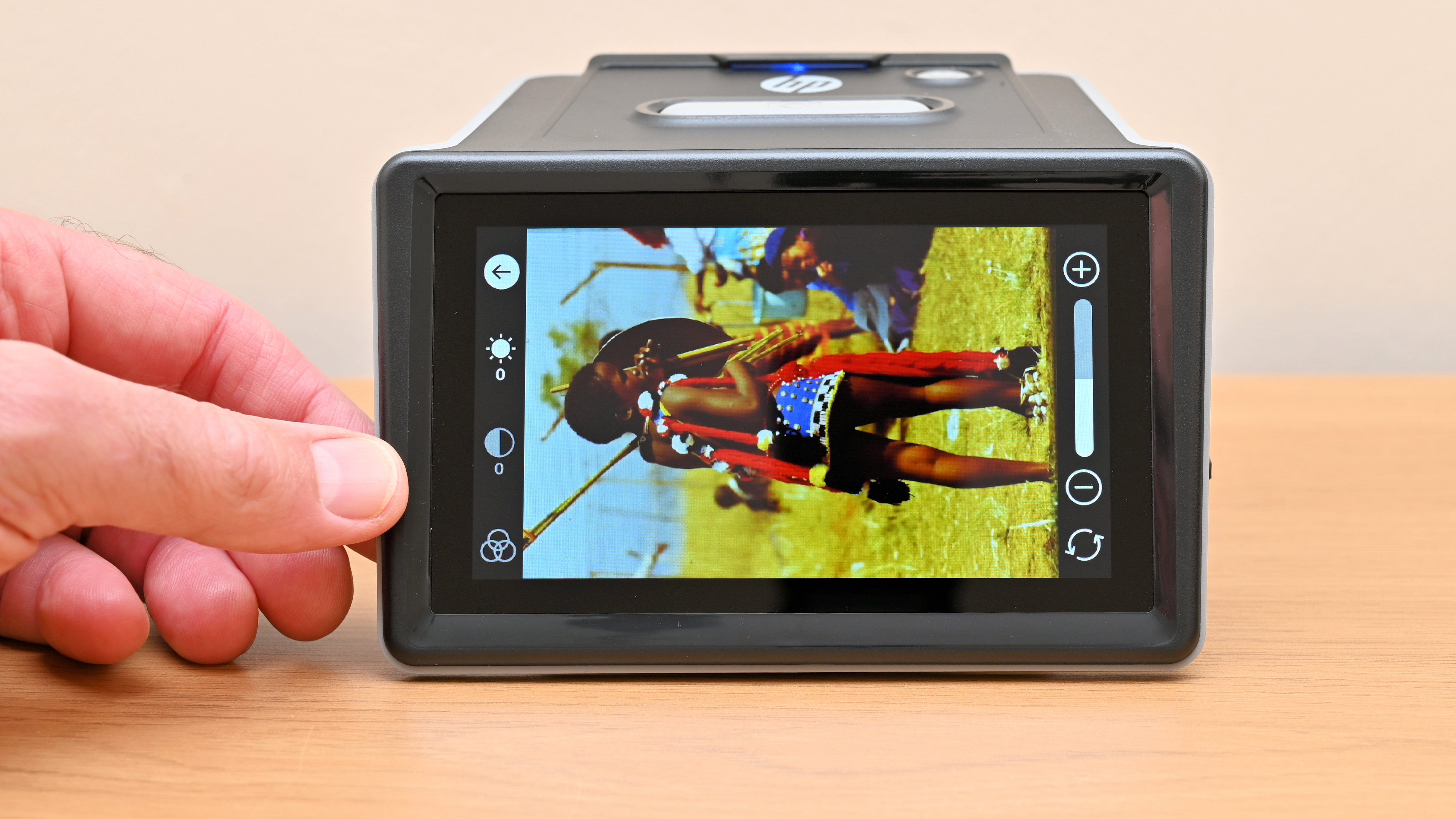 HP FilmScan 5&amp;rdquo; Touch Screen Film Scanner product image