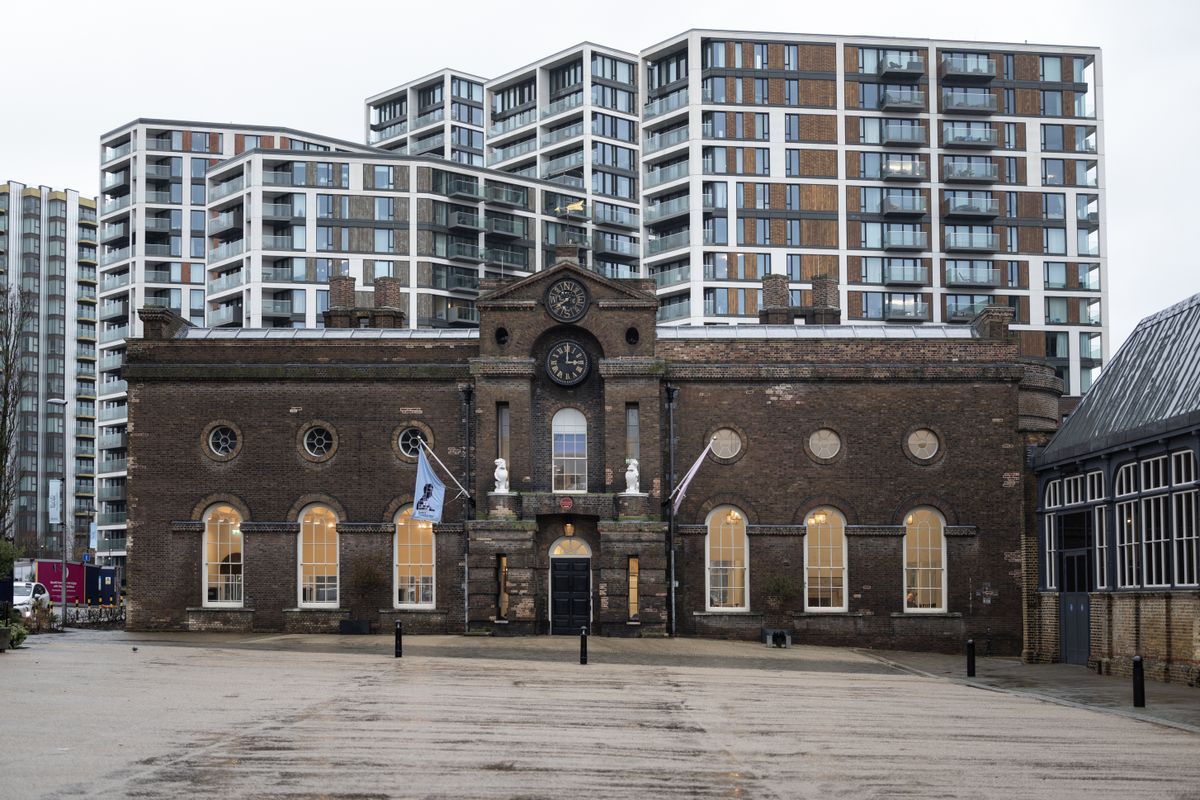 Royal Military Academy building in Woolwich, taken on the Leica SL3-S with a Leica Summilux SL 50mm f/1.4 Asph lens